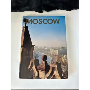 Vintage 1989 Moscow Moskau Hardcover Photo Album First English Translation